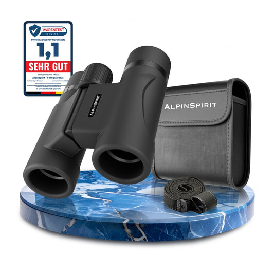 AlpinSpirit© Taschenfernglas 8x21 - Mini Fernglas (Testsieger) - klein & kompakt - für klein und groß